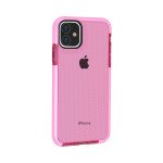 Wholesale iPhone 11 Pro Max (6.5in) Mesh Armor Hybrid Case (Hot Pink)